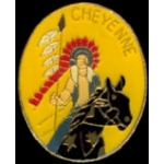 CHEYENNE PIN INDIAN NATIVE AMERICAN TRIBES PIN